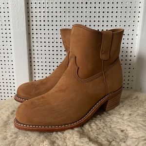 Red Wing Women's Boots 8.5 Inez Suede Honey Brown